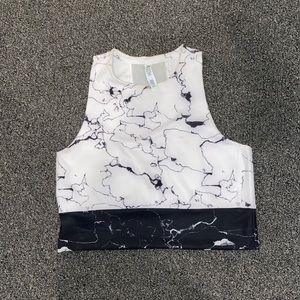 Adidas athletic crop top